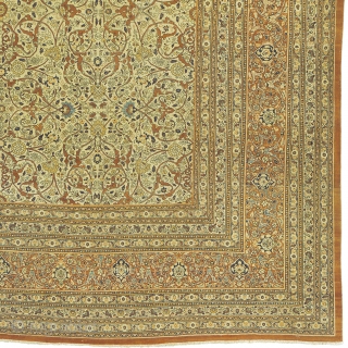 Antique Persian Tabriz Rug
North-West Persia ca.1890
23'0" x 15'0" (702 x 458 cm)
FJ Hakimian Reference #07147
                  