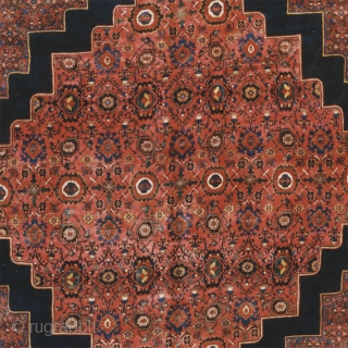 Antique Persian Bijar Rug
Persia ca.1919
24'2" x 13'2" (737 x 401 cm)
FJ Hakimian Reference #10009
                   