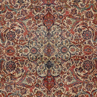 Antique Persian Kashan Rug
Persia ca.1920
12'9" x 9'0" (389 x 275 cm)
FJ Hakimian Reference #10140
                   