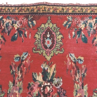 Antique Bijar Rug
Persia ca.1890
2'6" x 2'3" (76 x 69 cm)
FJ Hakimian Reference #11118
                    