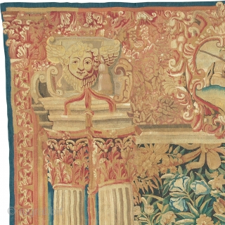 Antique Flemish Tapestry
The Netherlands Early 17th Century
8'10" x 6'10" (269 x 208 cm)
FJ Hakimian Reference #22080
                 