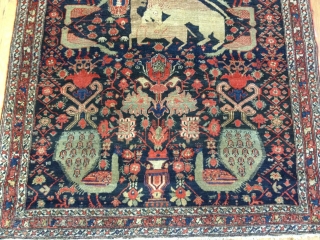PERSIAN MISHAN MELAYER RUG
SIZE 4'8 BY 6'3 FT
                         