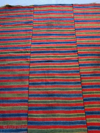 Tibetan apron, antique; wonderful patina
fine wool, natural dyes
70 cm x 74 cm                     