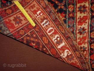 wonderful 1870 antique caucasian bagface, all great natural colors, no repairs, no stains, 
55x60 cm
1.8x2ft                  