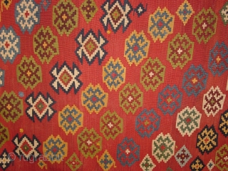 Wonderful antique QASHQAY KILIM  all fabulous natural colors, one very small repair, no stainbs, no fading at all, simply gorgeous, see also my eBaypages
groen7groen
240x160cm without tassels
8x5.3ft without tassels, one tassel is  ...