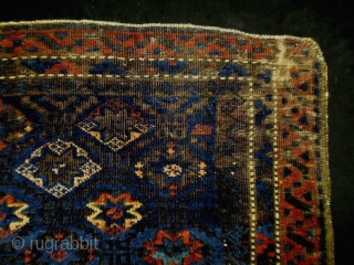 1880 Very Fine Baluch Bagface
Size: 64x56cm (2.1x1.9ft)
Natural colors (except one color at the star pattern is faded)
                