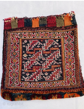 Luri Bakhtiyari bag circa 1900. beautiful design and good condition size48x48cm                      