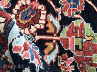 Bakhtiyari rug wool on wool 1880 circa all good colors in perfect condition•••size200x150cm                    