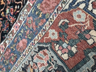 Bakhtiyari rug wool on wool 1880 circa all good colors in perfect condition•••size200x150cm                    