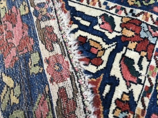 Bakhtiyari rug wool on wool 1880 circa all good colors in perfect condition•••size200x150cm                    