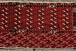 Turkmen 19th century Tekke chuval •••size130x70cm                           