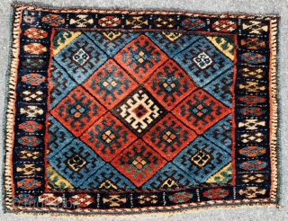 Kurdish Jaf 1880 circa with beautiful natural colors and good condition wool on wool>>size65x48cm                   