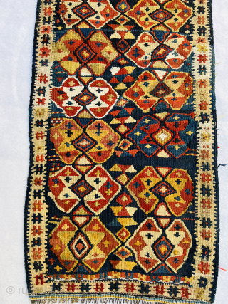 Rare Nord khorasan kordi Quchan kilim Balisht circa1880 all good natural colors and perfect condition size 96x40 Cm               