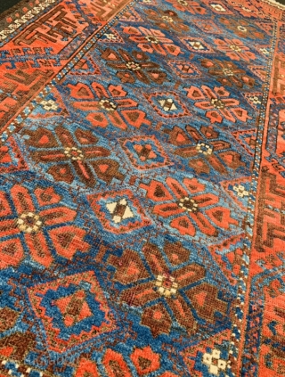 Beautiful antique Baluch rug circa 1880 all good natural colors and good condition size 161x88cm                  