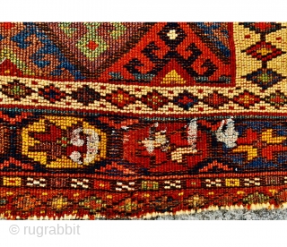 colorful Large antique Jaf bagface circa  1880 all good natural colors and good condition,size 112x66cm                 