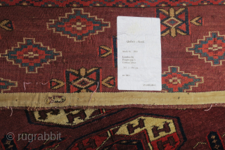 Early Ex-Azadi Karadashli Main Carpet. Size 265x162cm (8,8x5,4 inches). Great color, space and design elements. Also good age. Overal full pile good condition with a couple of old patches and repairs as  ...