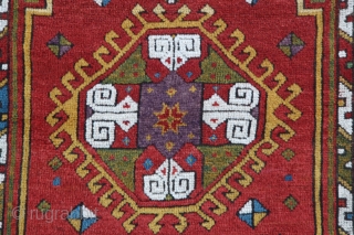 Rare Antique mid 19th C. Aksaray prayer Rug.
Please feel free to ask any question you want to learn.               