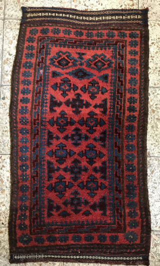 Baluch Balisht face in great condition,Size:97x60 cm                          