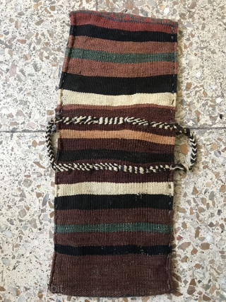 Afshar Tribes small doublebag(Akme khorjin) in a great condition,Size:48X20 cm                       