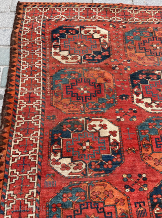 Early 19th Century Turkmen Ersari Main Carpet size 195x240 cm                       