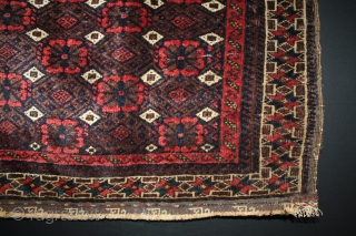 wonderful Minakhani desing Baluch bagface,,great natural colours,,size:73x81 cm  2.4x2.7 ft ,,bottom left corner have smal old repaird(petch)               