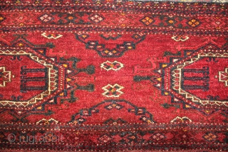 ca.1900 wonderful Salor gul Ersari Torba ,,all natural colours,,siz:42x175 cm  1.5x5.9 ft                    