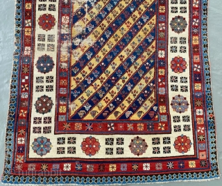 Talish Rug Circa 1870 Size: 110x200 cm                          