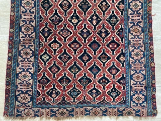 Mid-19th Century Shirvan Kuba Rug Size: 105x125 cm                         