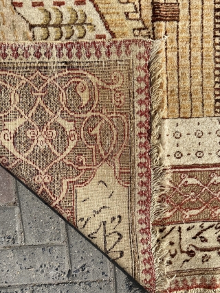 Ottoman Period Rug Circa 1890 Size:125x175 Cm                          