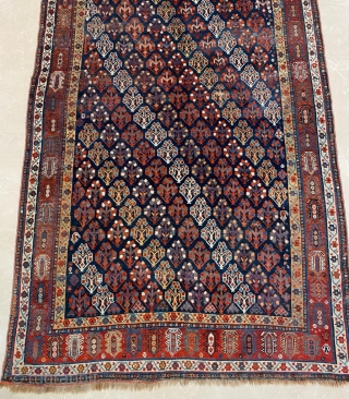 Qashqai Rug Circa 1890 Size:160x295 cm                           