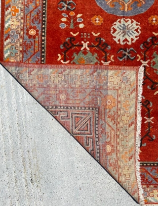 Khotan Rug Size: 130x224 cm                            