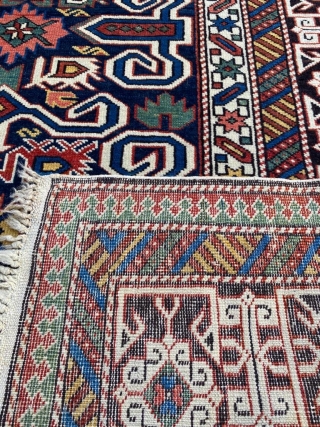 Late 19th Century Perepedil Rug Size: 103x150 cm                         