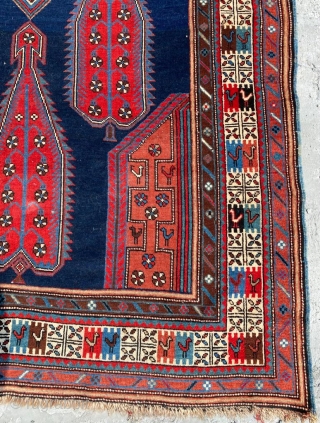 Caucasian Shikli Rug Circa 1870 Size: 130x225 cm                         