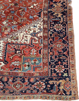 Heriz Carpet Circa 1900’s Size: 235x340 cm                          