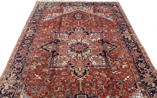 Heriz Carpet Circa 1900’s Size: 235x340 cm                          