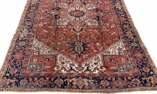 Heriz Carpet Circa 1900’s Size: 235x340 cm                          