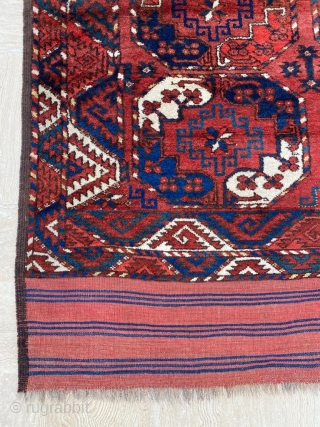 Ersari Main Carpet Circa 1870’s Size: 200x250 cm                         