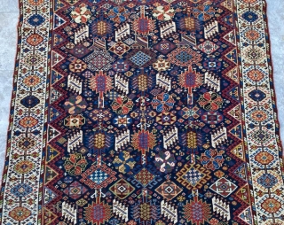 Qashqai Shekarlu Rug Circa 1880 Size: 166x218 cm                         