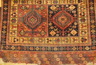 old Kurdish choval,fantastic natural dyes                            