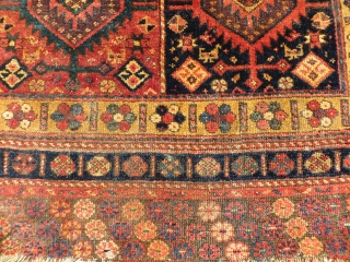 old Kurdish choval,fantastic natural dyes                            