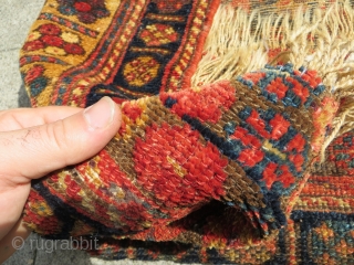 old Kurdish choval,fantastic natural dyes
size 116x85cm                           