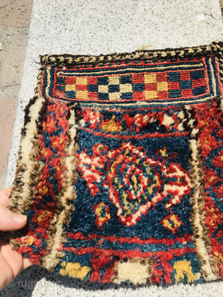 beautifull Kurdish bag 1880circa 100% on wool .size40x38cm.                         