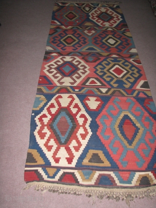 Wonderful South Caucasian kilim.in great condition with wonderful colours and figures.please feel free to contact me.thank you                