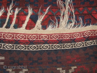 Wonderful Anatolian Carpet(Rug).Kurdish.Holbein Style(Variant?)great piece with best quality silky,shiny soft lambs wool and it has also nice embroidery at both ends over the kilim weave.All good organic vegetable dyes(colours)it has some old  ...