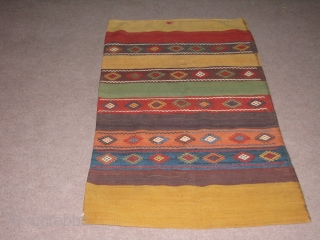 Wonderful Anatolian Grain Bag or Dowry Bag(chuval-juval).I guess it is an early piece because of the colours and the feel i have when i touch and look at it.it has the best  ...