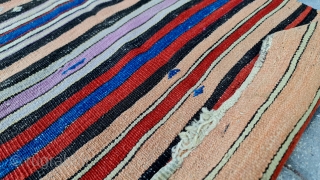 Size: 60x120 cm,
Central anatolia, Cappadocia. 
Primitive rug.                          