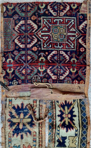 Old kazakh saddlebag...
Size : 50x130cm                            