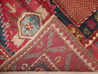 Large Antique Caucasian Karachov Kazak Rug, Excellent condition and full pile. Gallery: Binbirdirek Mah, Peykhane Cd, Ucler Sk, Ersoy Han, 48/2, Sultanahmet, Istanbul, 34122, Turkey. Collecting, Buying, Selling, Appraising, Conserving and Restoring  ...