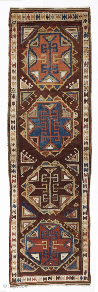 Central Anatolian Karapinar Runner, 110x354 cm                           