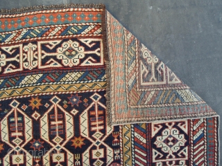 Shirvan Rug, NE. Caucasus, 162x121 cm, ca 1880, Good Condition. www.rugspecialist.com                      